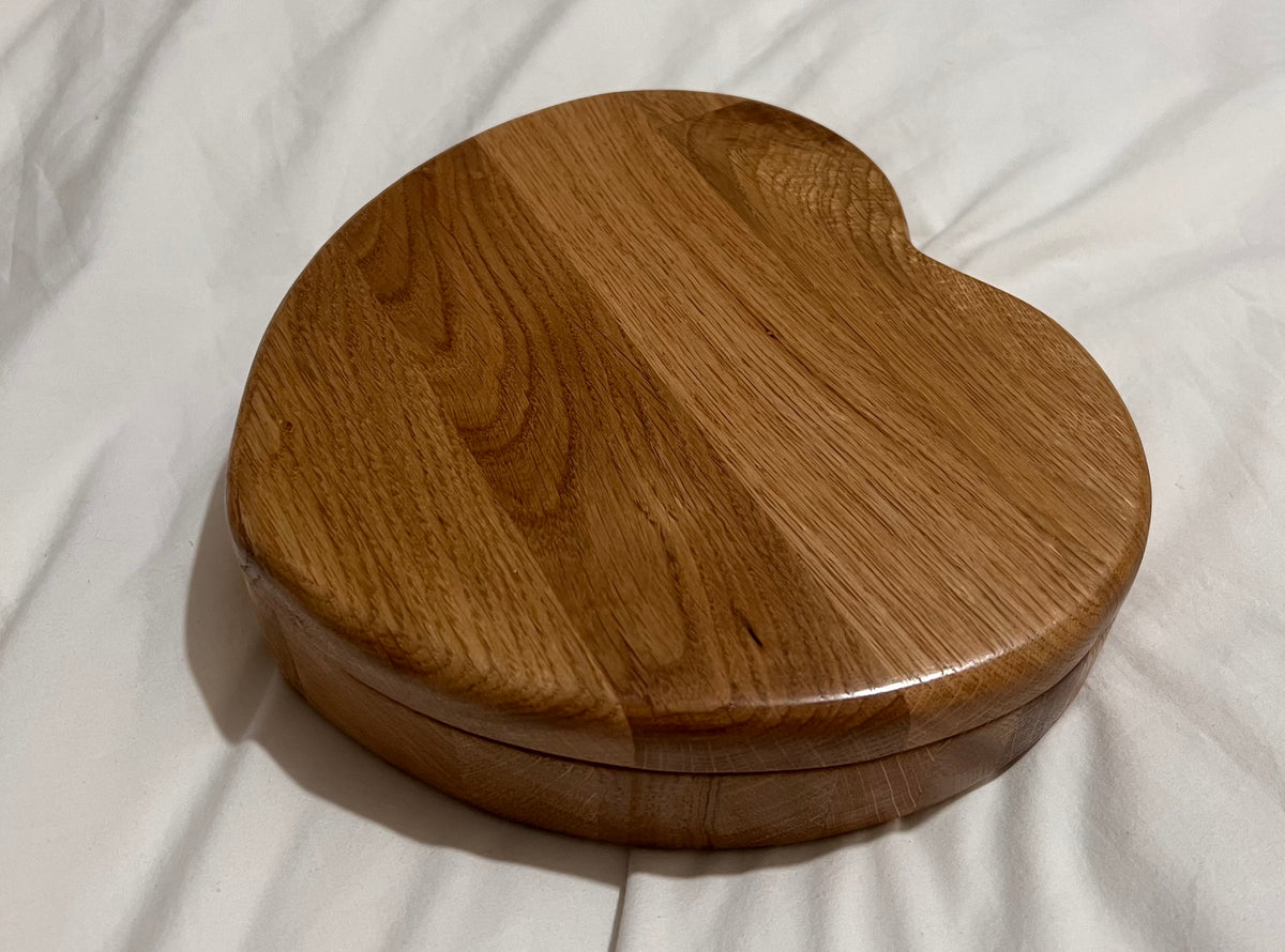 Handmade Oak Trinket box