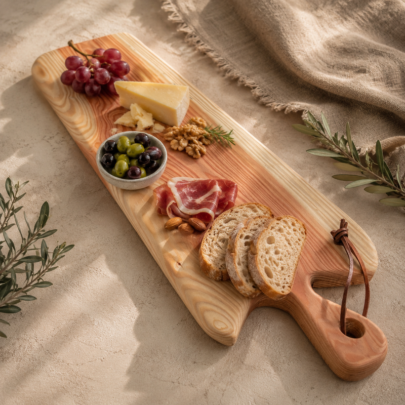Handcrafted Live Edge Wooden Serving Boards | Cheese, Charcuterie, and Cutting Boards