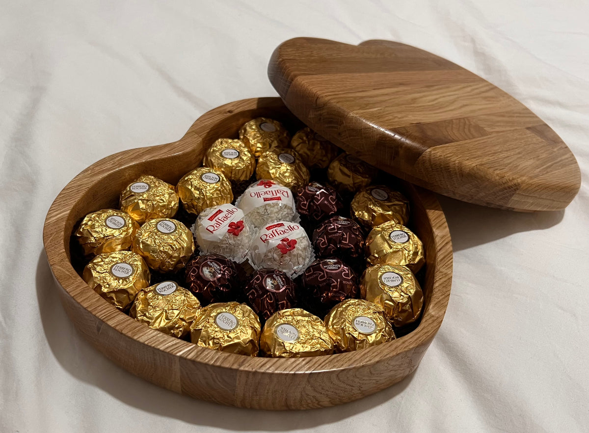 Handmade Oak Trinket box