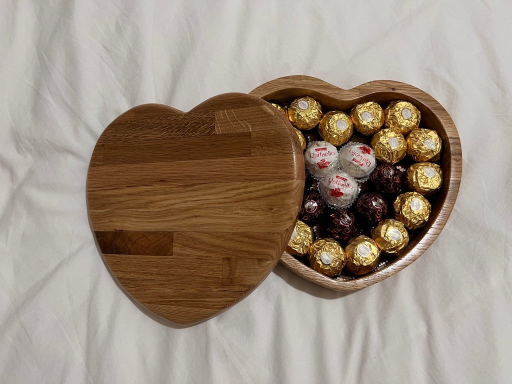 Handmade Oak Trinket box