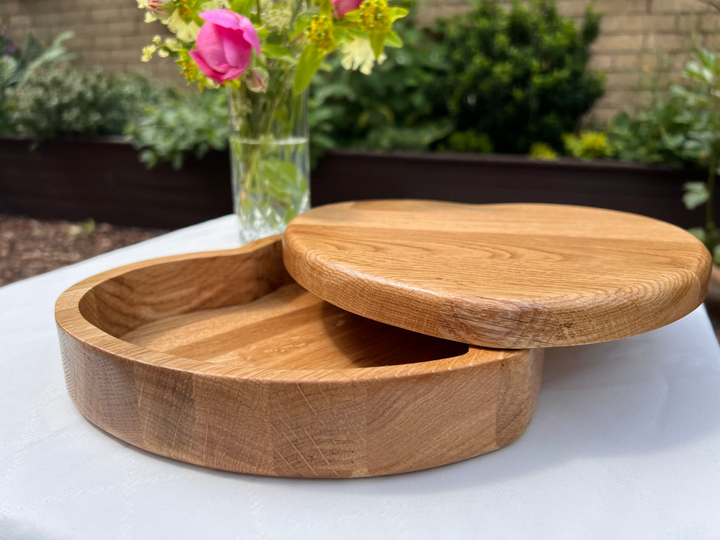 Handmade Oak Trinket box