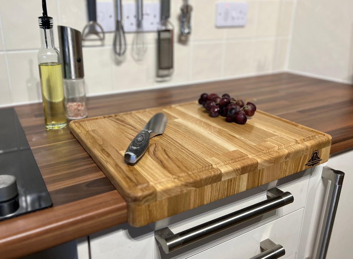 Handcrafted Oak Wood Chopping Board
