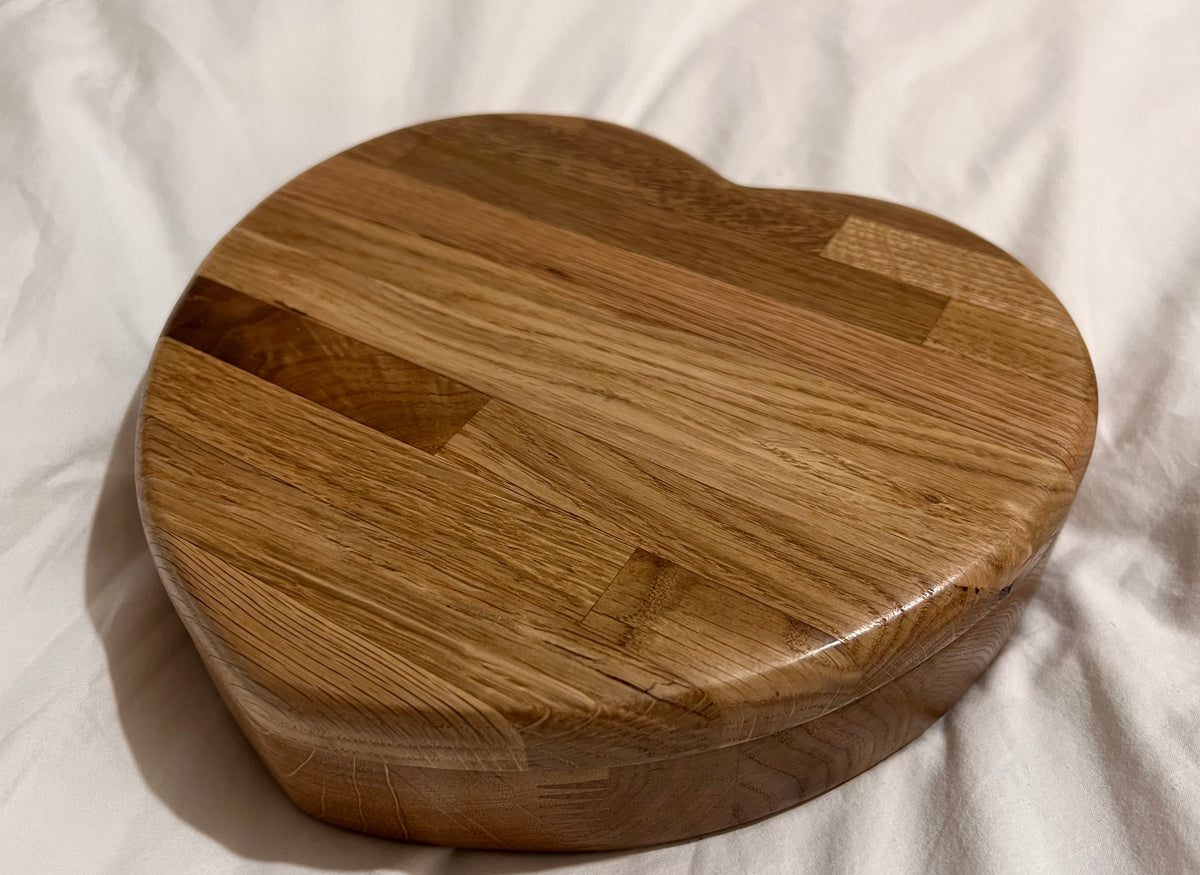 Handmade Oak Trinket box