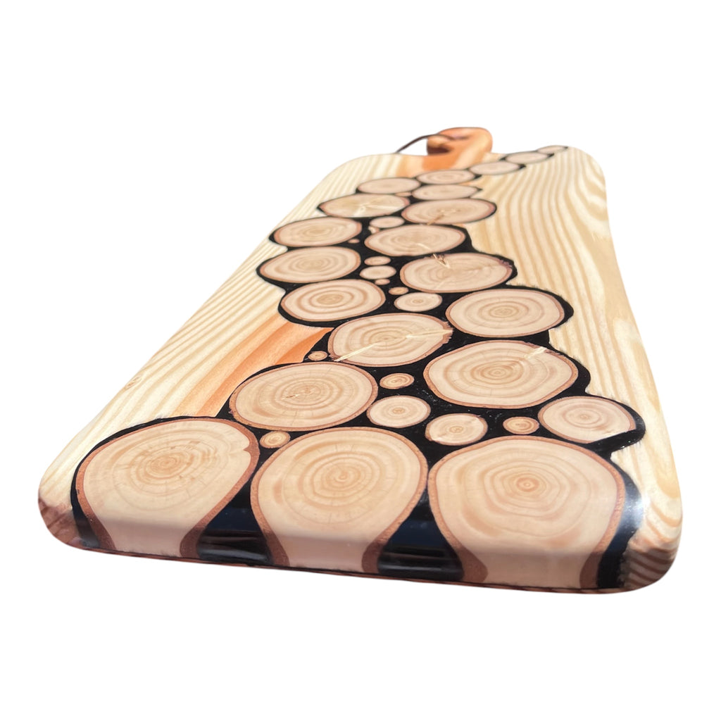Handcrafted Live Edge Wooden Serving Boards | Cheese, Charcuterie, and Cutting Boards